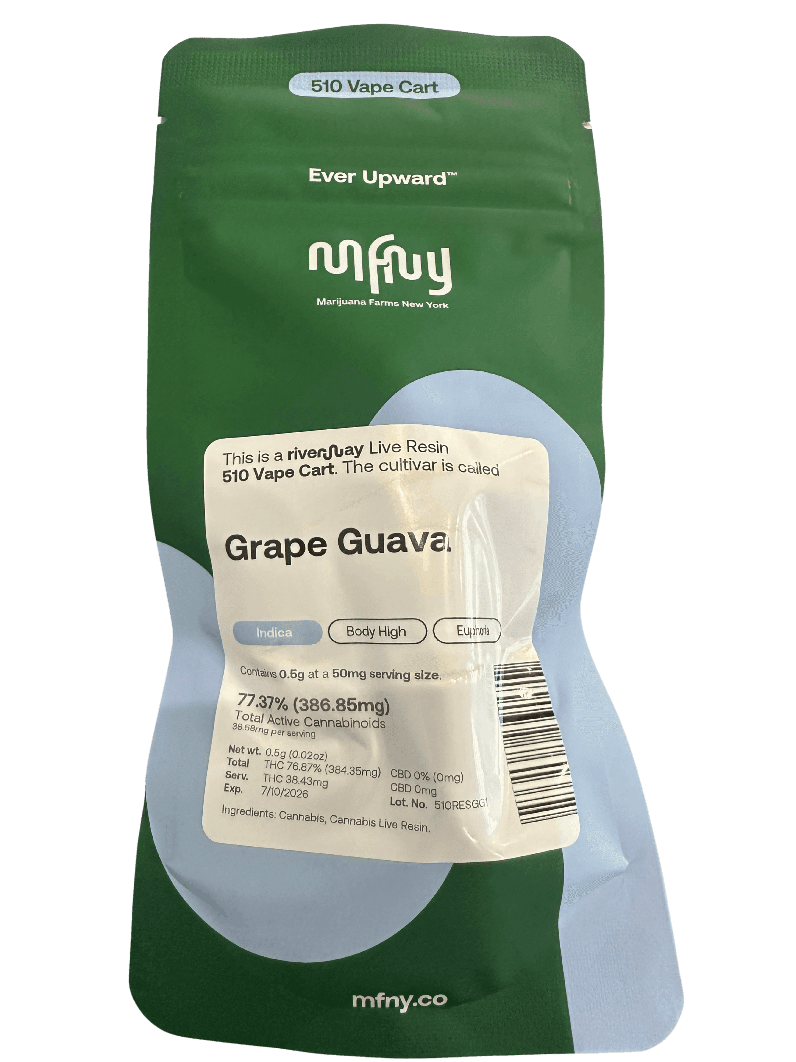 MFNY | Grape Guava | .5g Live Resin Cart