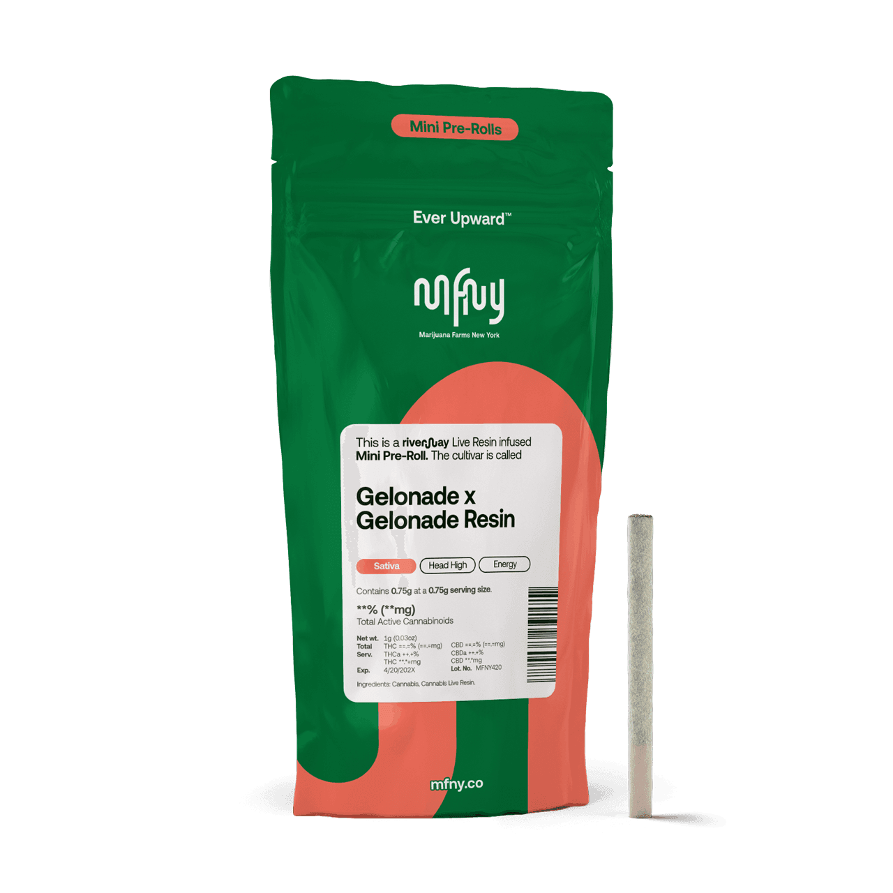 Gelonade x Gelonade Live Resin Infused Pre-Roll | .75g