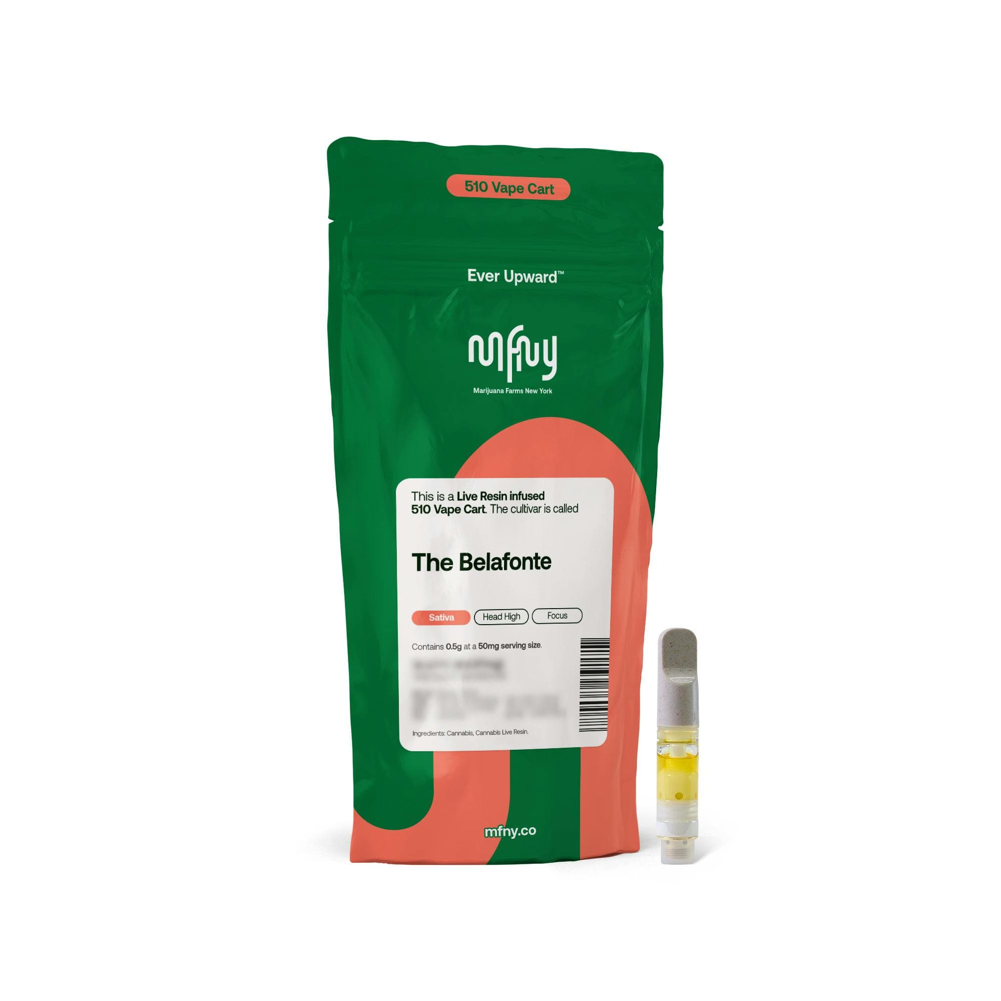 The Belafonte Live Resin 510 Cart | .5g