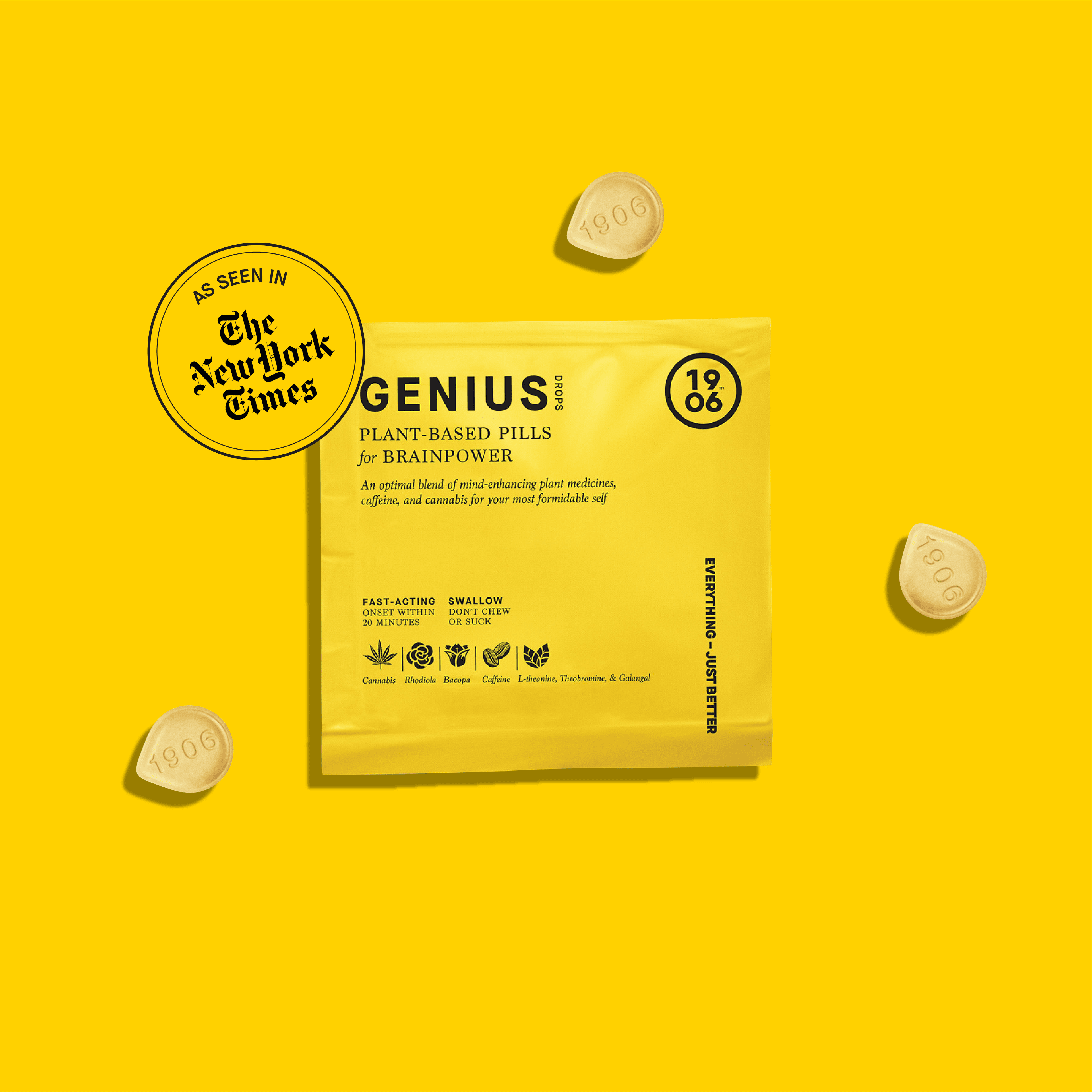 Genius Drops 4-pack